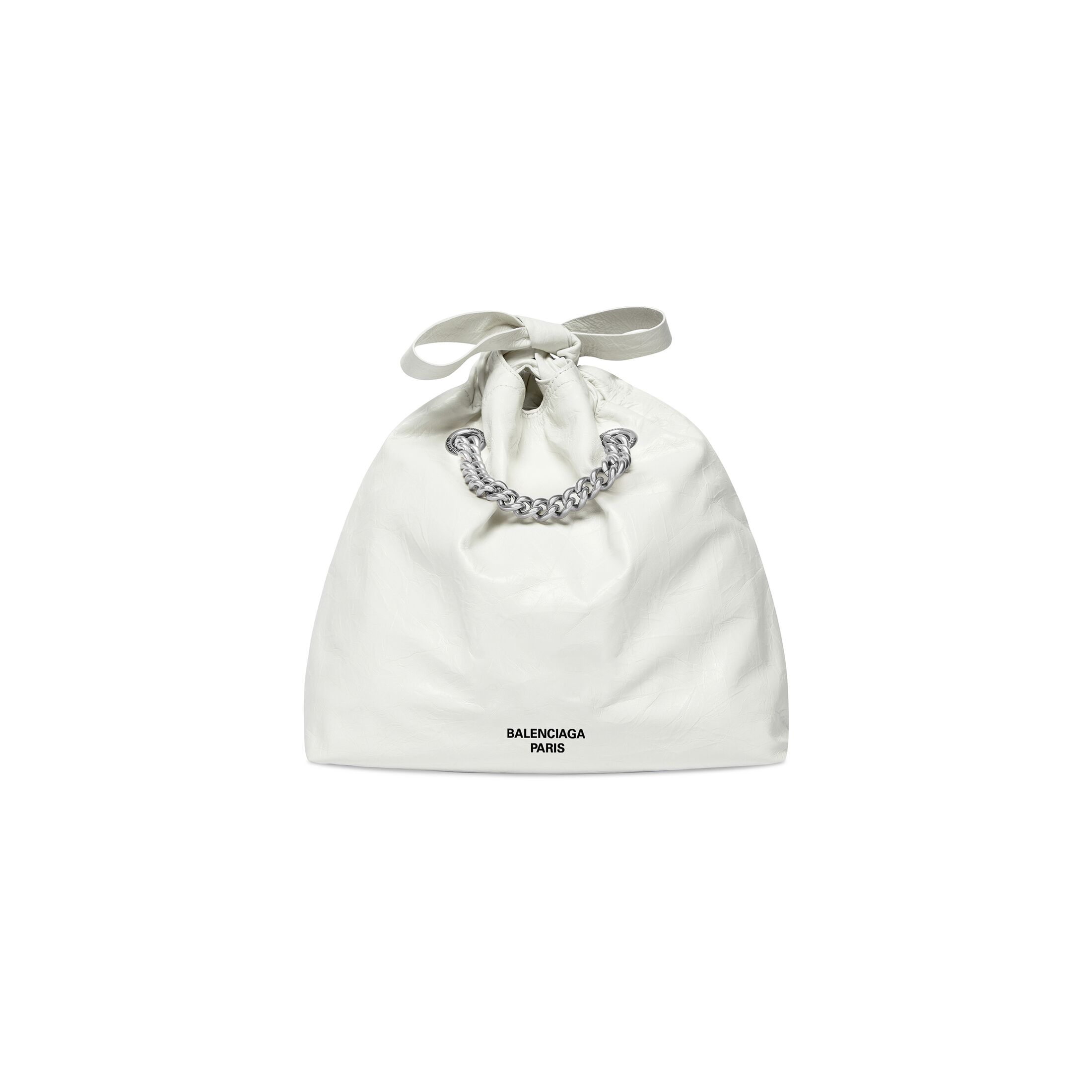WOMEN'S CRUSH SMALL TOTE BAG IN OPTIC WHITE